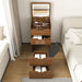 Vanity Desk With Lighted Mirror & Stool Home Essentials