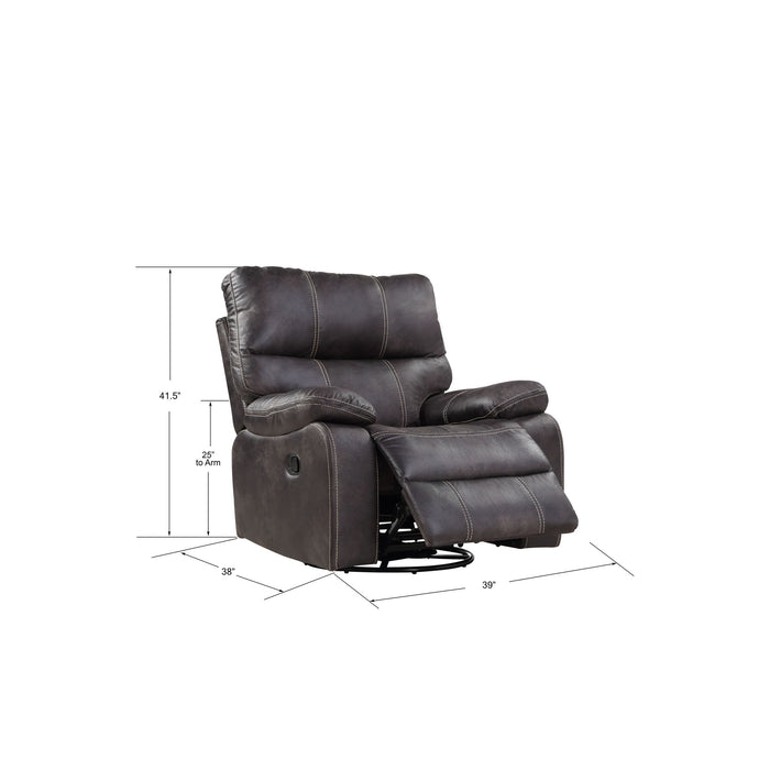 Rustic Swivel Gliding Recliner Emerald Home
