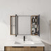 Wall Mounted Cabinet With Soft Close Door, Adjustable Shelves Storage For Bathroom - Imitative Oak Home Essentials