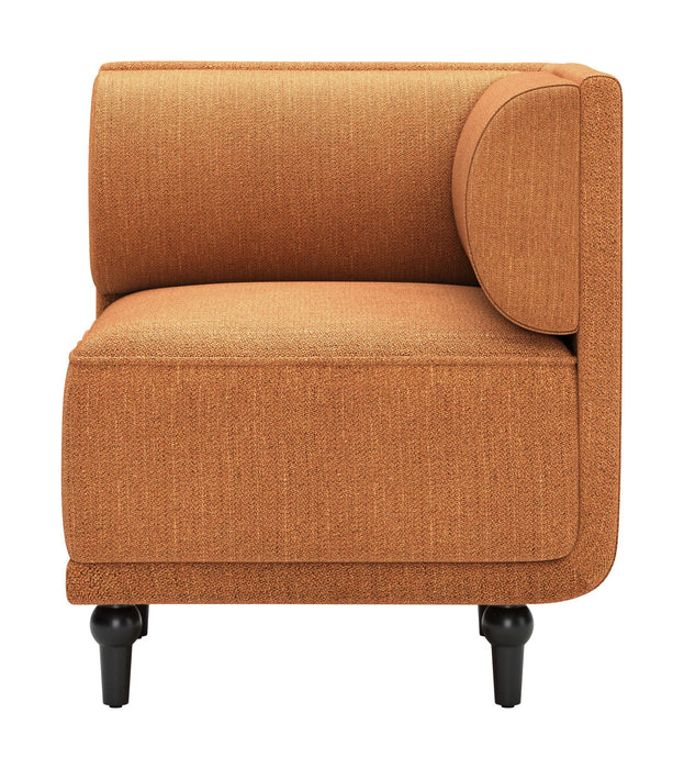 Malben - Corner Chair - Brown Zuo Modern