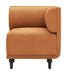 Malben - Corner Chair - Brown Zuo Modern