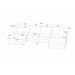 Sectional Sofa With 2 Ottomans And Toss Pillows Home Essentials