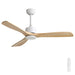 52" All Ceiling Fan With DC Reversible Motor, 3 Blades Daily Nest