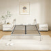 Queen Size Vertical Murphy Wall Cabinet Folding Bed With Automatic Legs - Gray Home Essentials