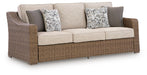 Laguna Heights - Sofa With Cushion - Beige Signature Design by Ashley®