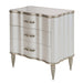 London Place - Nightstand - Creamy Pearl Michael Amini