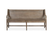 Paxton Place - Bench With Back - Dovetail Gray Magnussen Furniture