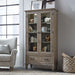 Lancaster - Door Bookcase - Dove Tail Gray Magnussen Furniture