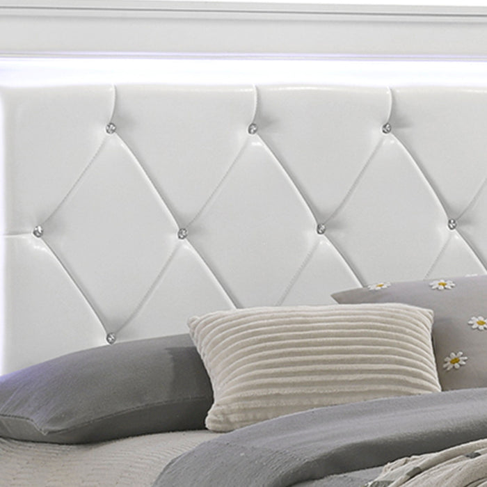 Blaze - Bed With LED Headboard Matrix Furniture Group