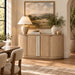 Demilune - Server - Beige Bernards Furniture