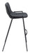Desi - Bar Chair With Black Legs (Set of 2) Zuo Modern