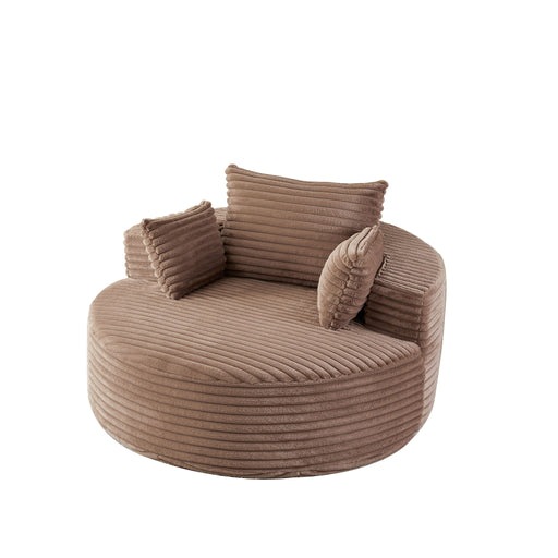 Modern Single Sofa With Backrest Pillow For Living Room Home Essentials