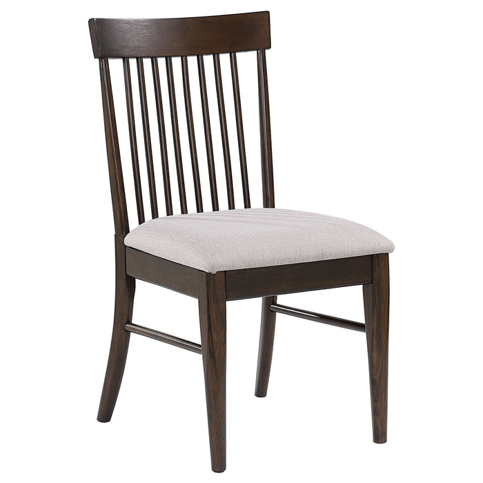 Burns - Dining Side Chairs (Set of 2) - Walnut Furniture Max