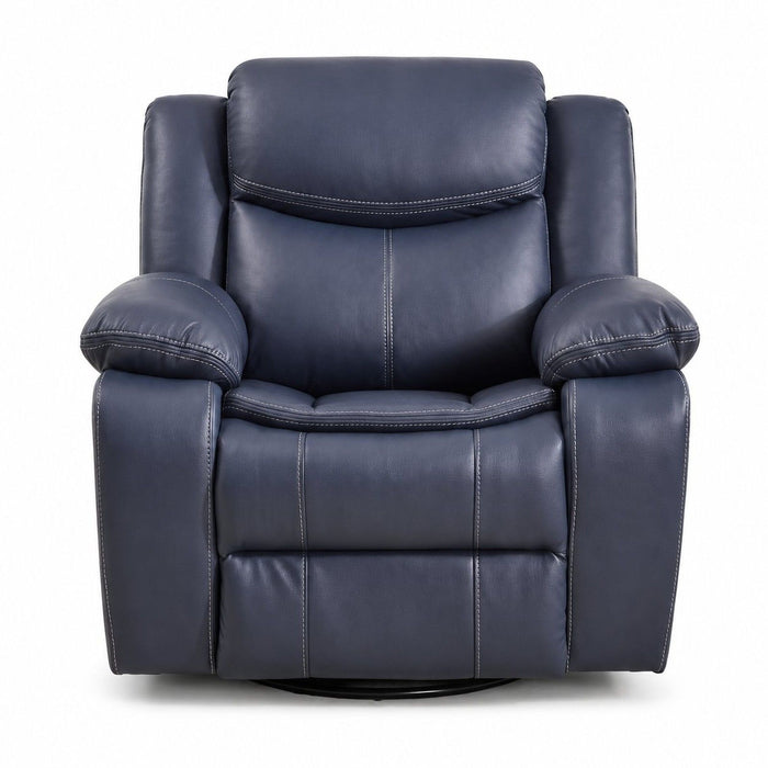 Rocker Recliner Chair With Manual Recline And 360° Swivel Base Home Essentials