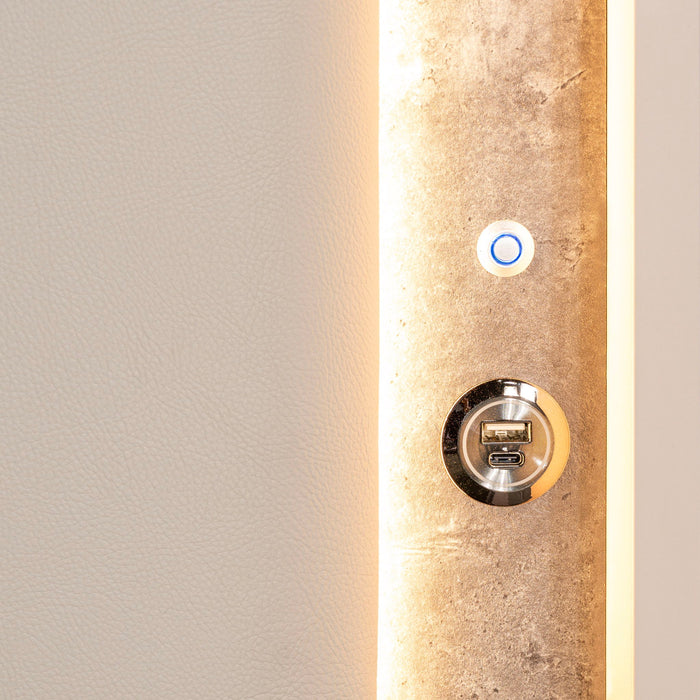 Pavira - Bed With LED Lights