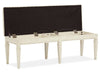 Newport - Bench With Upholstered Seat - Alabaster Magnussen Furniture
