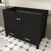 Bathroom Vanity With Soft Close Cabinet, Single Drawer, Sink Not Included - Black Home Essentials