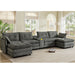Oversized Modular Sectional Sofa With Multi Functional Console Home Essentials