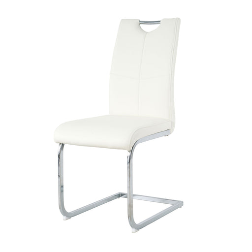 Modern Dining Chairs With Padded Seat And Metal Legs Home Essentials
