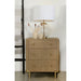 3 Drawer Nightstand With USB Ports - Brown Furniture Max