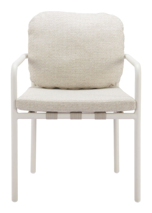Aite - Outdoor Dining Chair (Set of 2) - Beige Zuo Modern