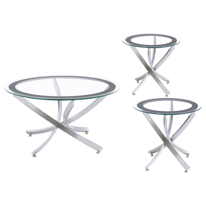 Connors - Round Table Set Furniture Max