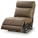 Max-Momentum - Power Armless Recliner With Adjustable Headrest - Biscotti Signature Design by Ashley®