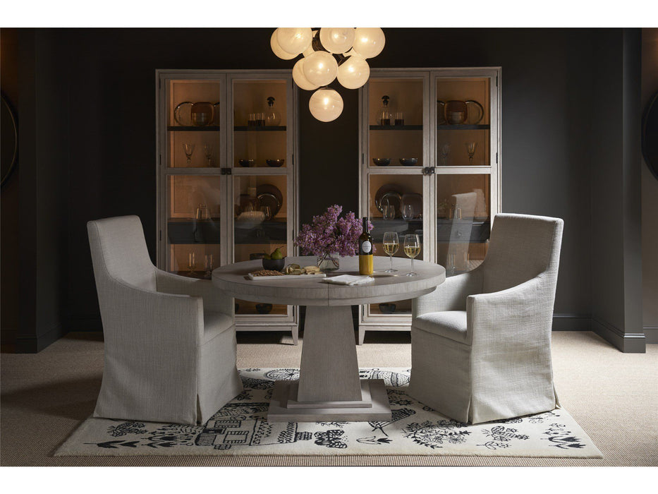 Coalesce - Rasmus Round Dining Table - Pearl Silver Universal Furniture