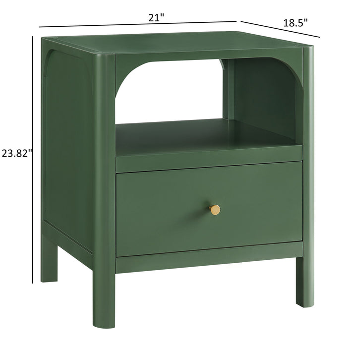 Williamson - 1 Drawer Nightstand Ridgecrest Home