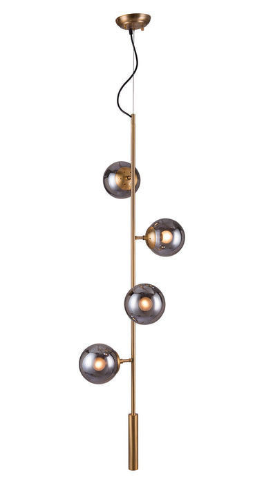 Zatara - Ceiling Lamp - Brass Zuo Modern