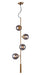 Zatara - Ceiling Lamp - Brass Zuo Modern