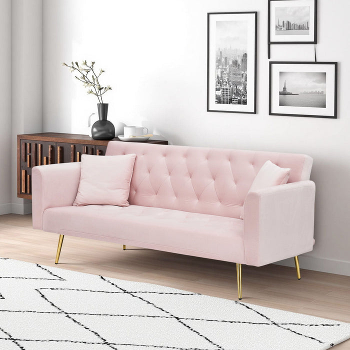 Convertible Double Folding Living Room Sofa Bed Home Essentials