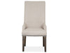 Bellamy - Upholstered Host Chair (Set of 2) - Peppercorn Magnussen Furniture