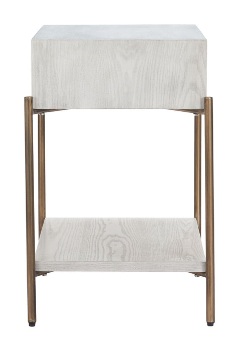 Yoru - Side Table - Oak White Zuo Modern