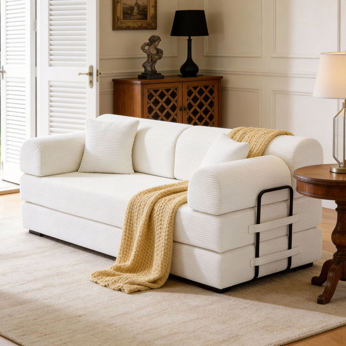 Convertible Sleeper Sofa Bed, Floor Lounge Couch For Living Room Home Essentials
