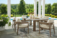 Serene Bay - Outdoor Dining Set Signature Design by Ashley®