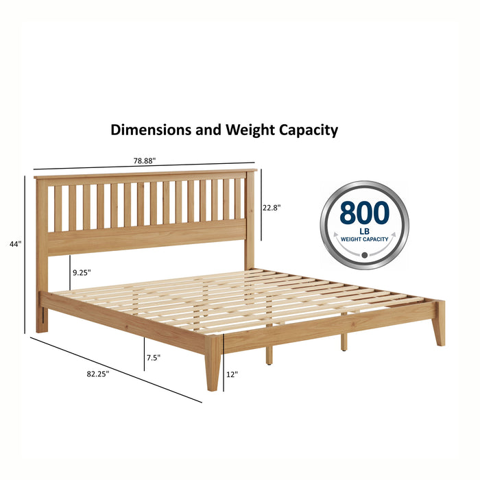 Malinda - Panel Bed Ridgecrest Home