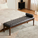 Upholstered End Of Bed Bench With Headrest Home Essentials