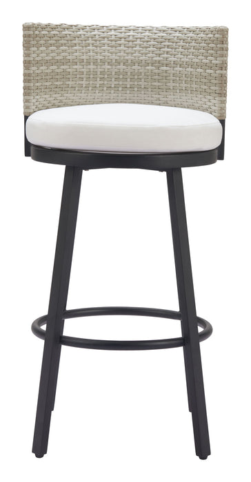 Midnight Wave - Barstool - White Zuo Modern