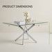 Modern Rectangular Table For Dining Room Home Essentials