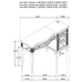 Colwood - 4 Drawer Vanity Desk With And Built In Charging - Silver Gray Furniture Max