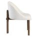 Ouida - Side Chair (Set of 2) - Beige Linen & Brown ACME