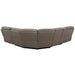 Kantu - Motion Sectional Sofa - Brown Synthetic Leather ACME