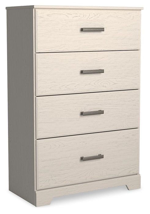 Stelsie - Four Drawer Chest - White Signature Design by Ashley®