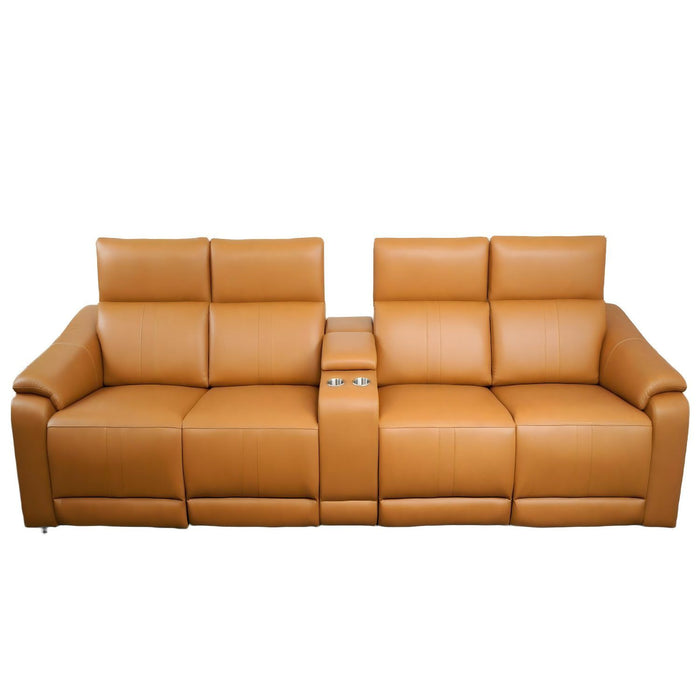 Modular Sofa With Recliners And Cup Holders Sectional Set Home Essentials