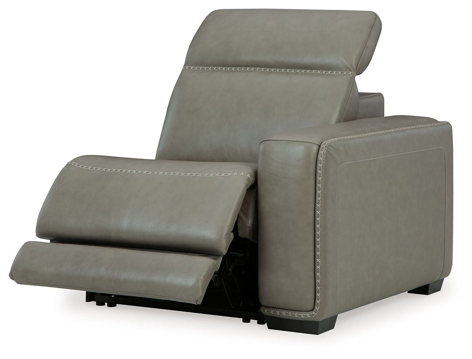 Correze - RAF Zero Wall Power Recliner - Gray Signature Design by Ashley®