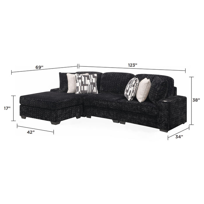 Magnum - Modern Sectional Sofa Matrix Furniture Group