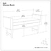 Scott - Upholstered Ottoman Bench Simpli-Home