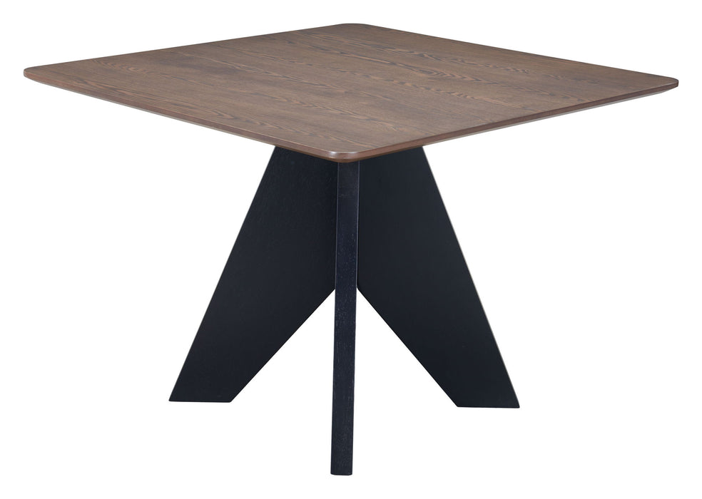 Lisse - Square Dining Table - Espresso Zuo Modern