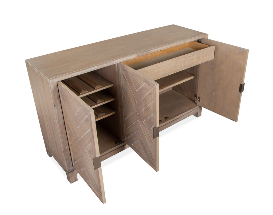 Ainsley - Buffet - Cerused Khaki Magnussen Furniture